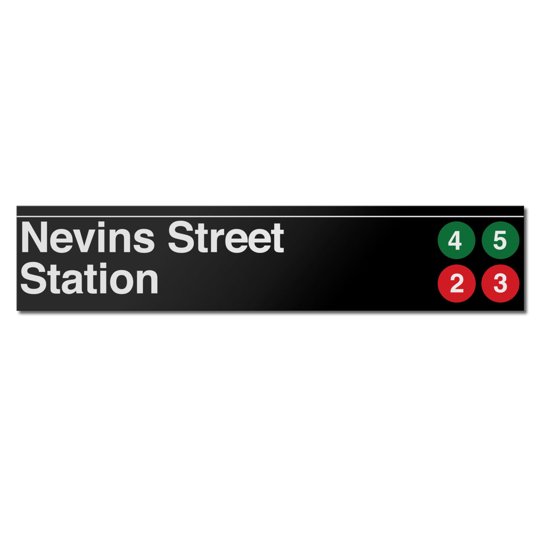 Nevins Street Sign