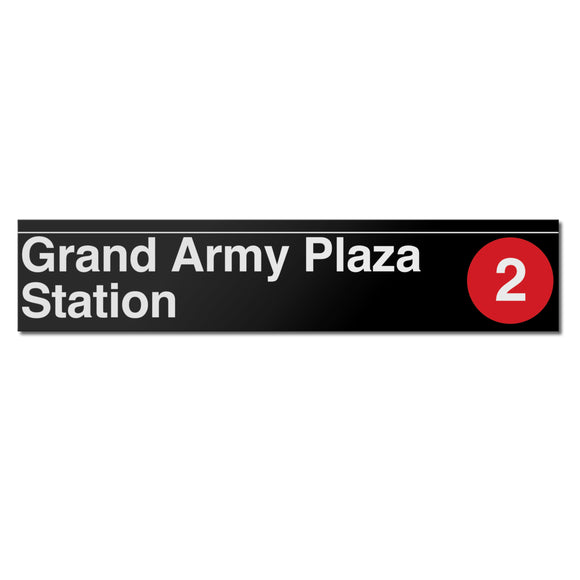 Grand Army Plaza Sign
