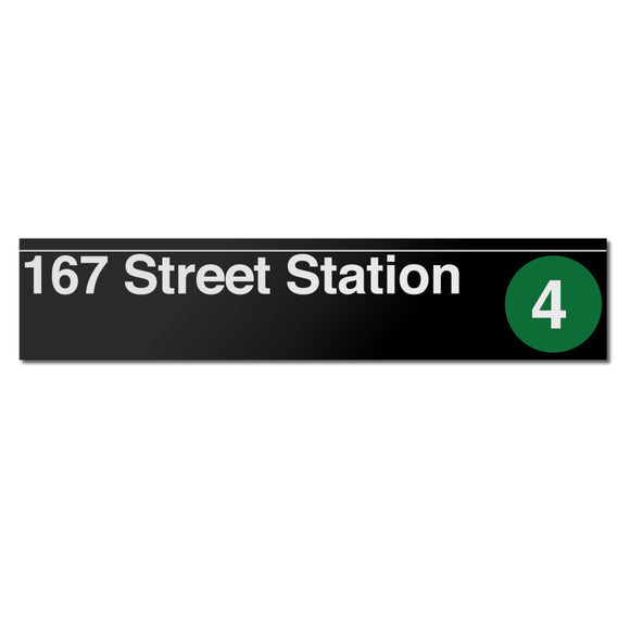 167 Street (4) Sign
