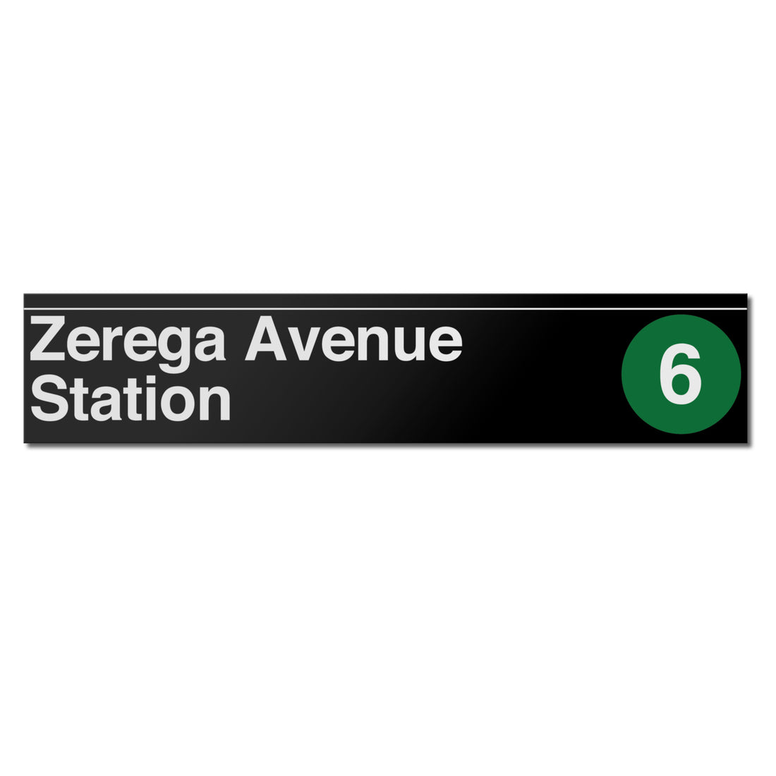 Zerega Avenue Sign