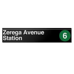 Zerega Avenue Sign