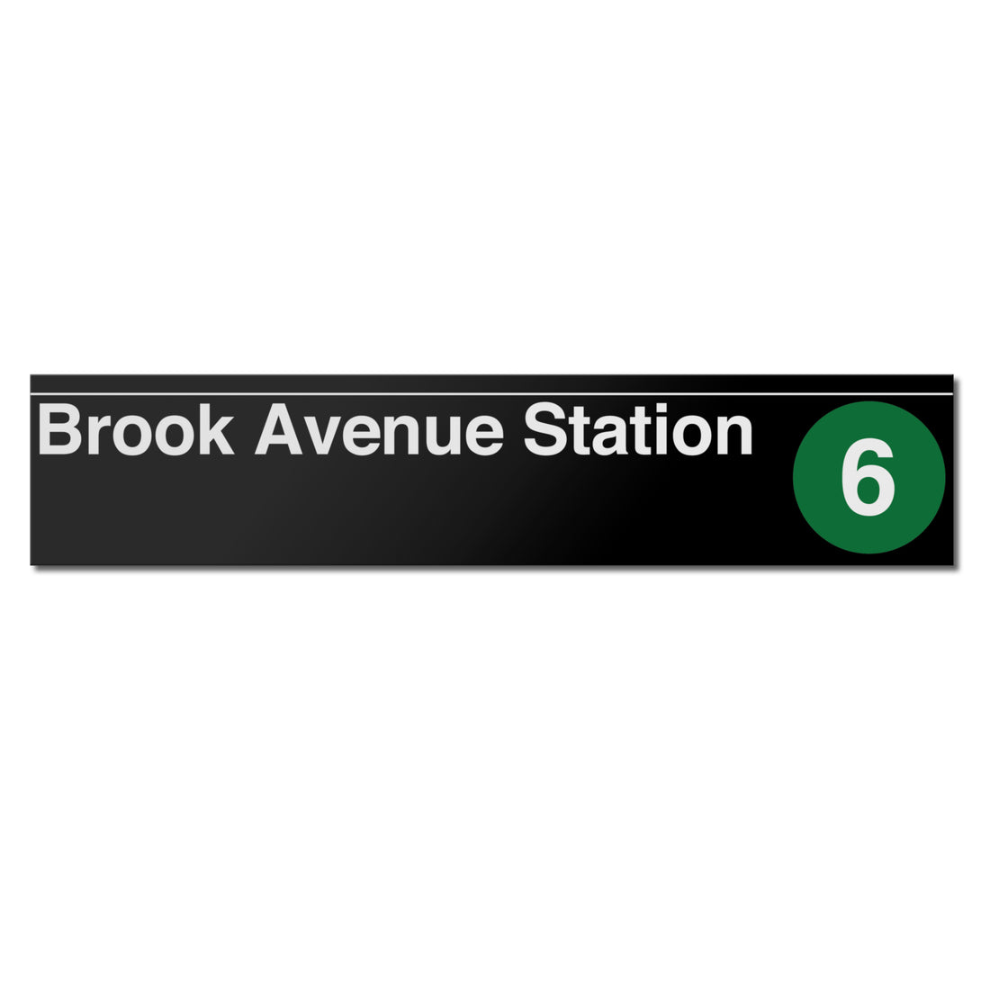 Brook Avenue Sign