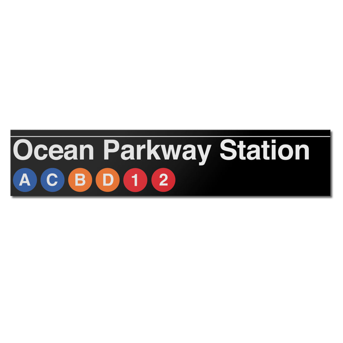 Ocean Pkwy Sign