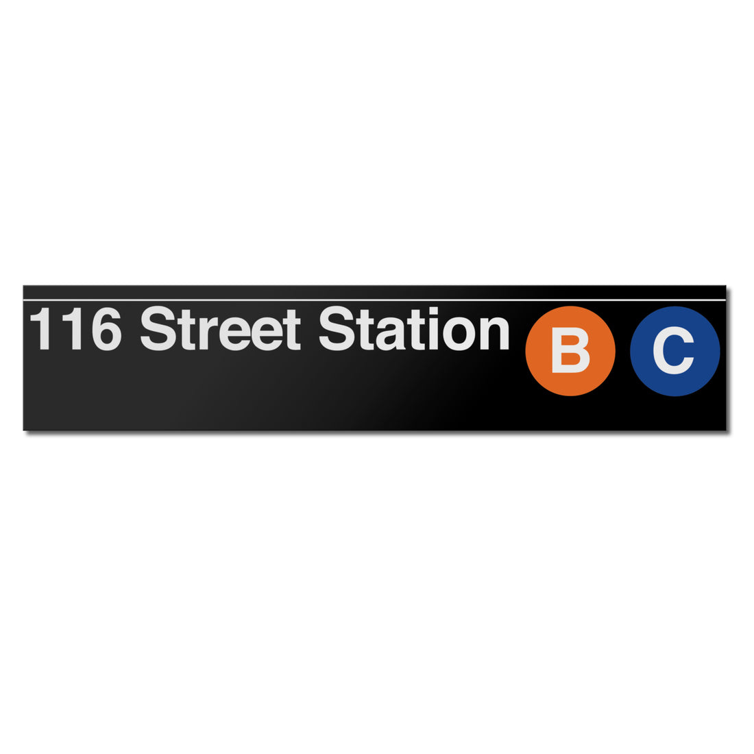 116 Street (B C) Sign