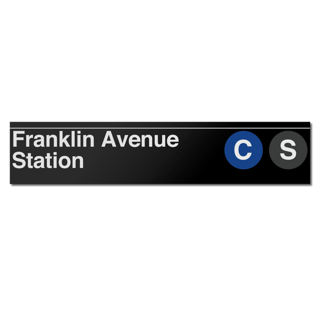 Franklin Avenue (C S) Sign