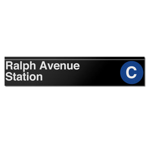 Ralph Avenue Sign