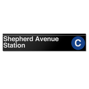 Shepherd Avenue Sign