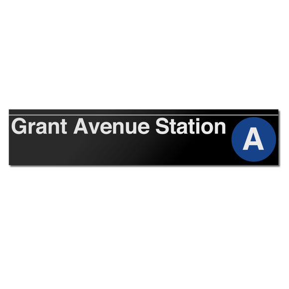 Grant Avenue Sign