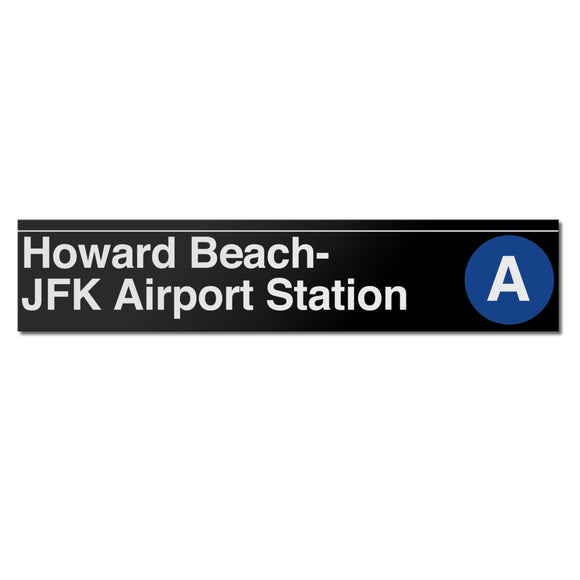 Howard Beach / JFK Airport Sign