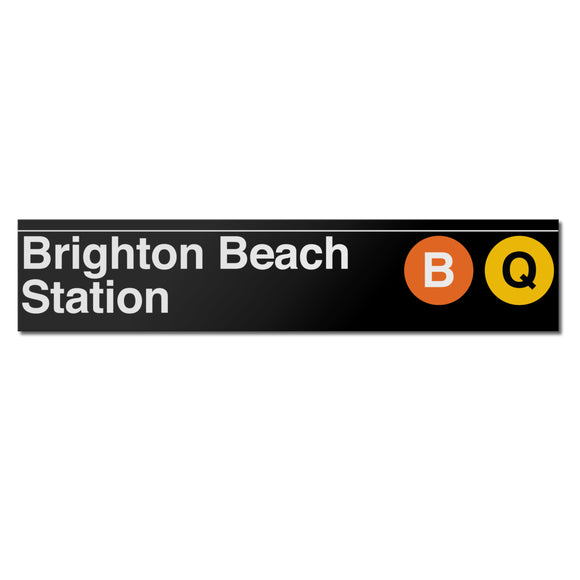 Brighton Beach Sign