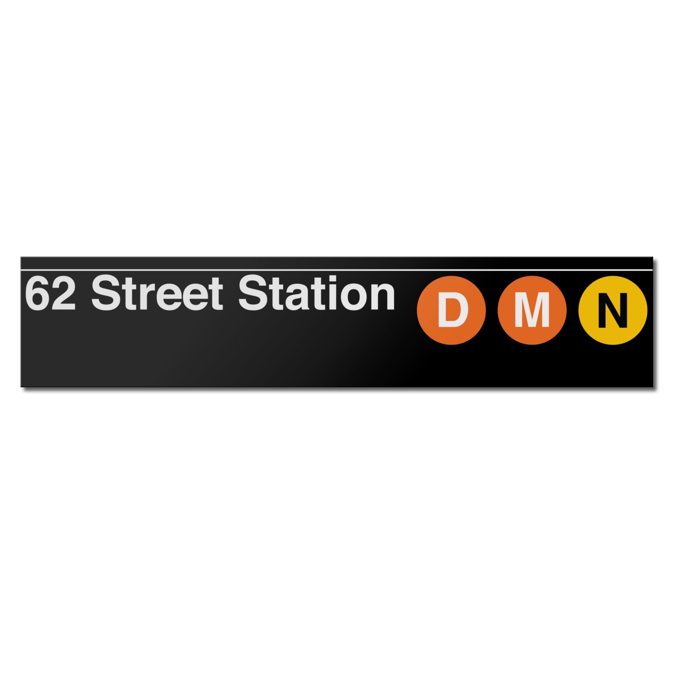 62 Street (D N) Sign