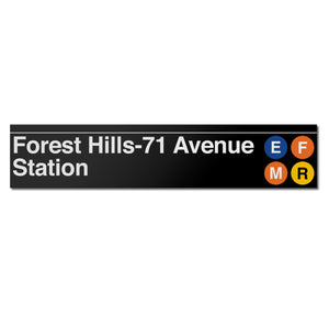 Forest Hills / 71 Avenue Sign