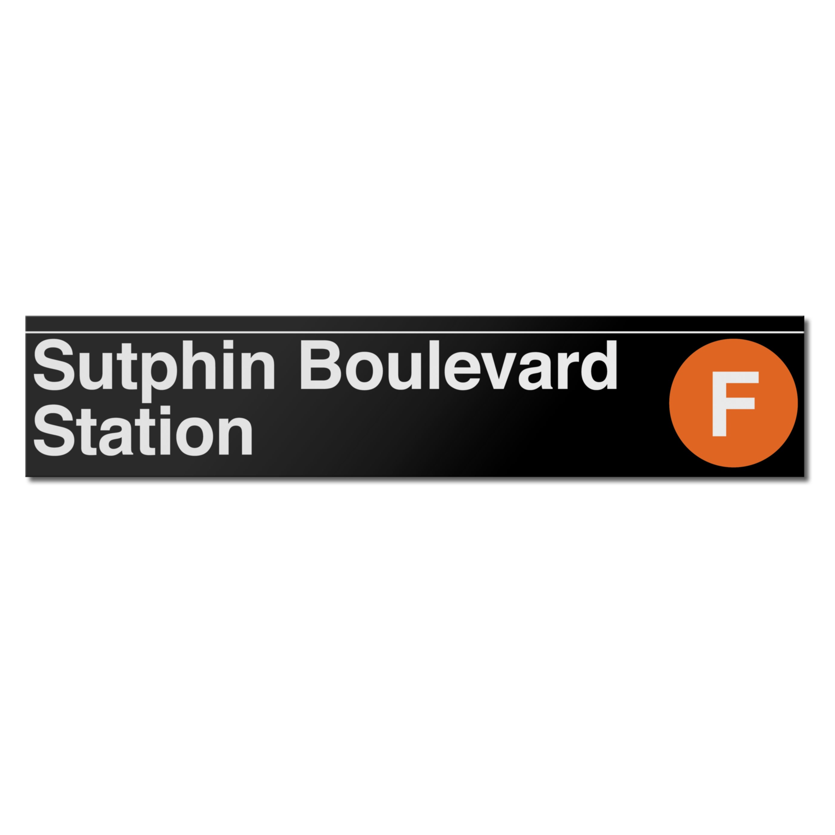 Sutphin Boulevard (F) Sign