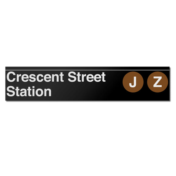 Crescent Street Sign