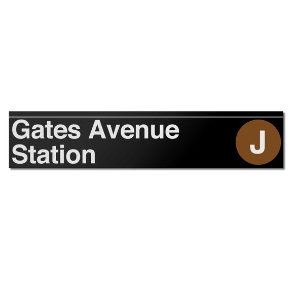 Gates Avenue Sign