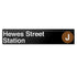 Hewes Street Sign