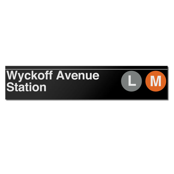 Myrtle Avenue (L M) Sign