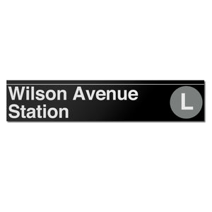 Wilson Avenue Sign