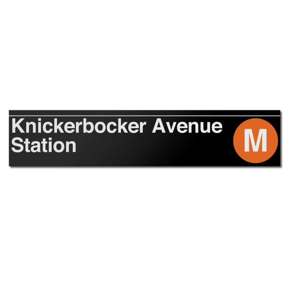 Knickerbocker Avenue Sign