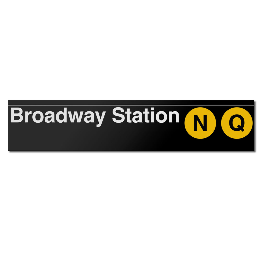 Broadway (N Q) Sign