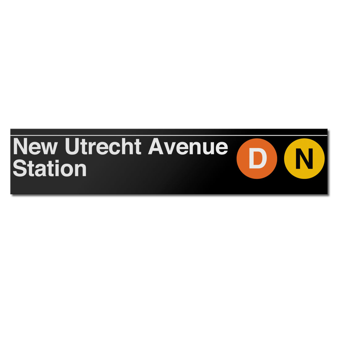 New Utrecht Avenue Sign