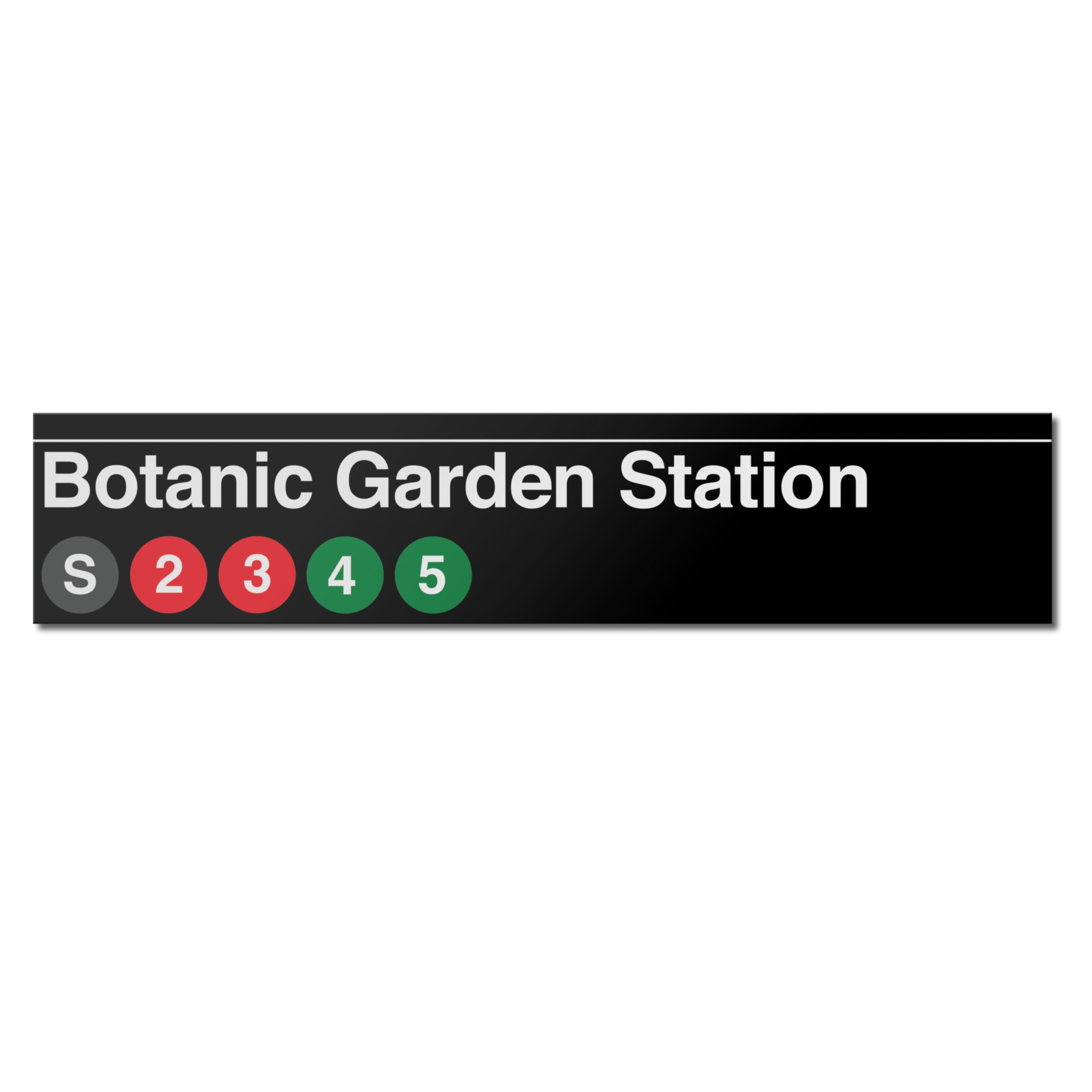 Botanic Garden Sign