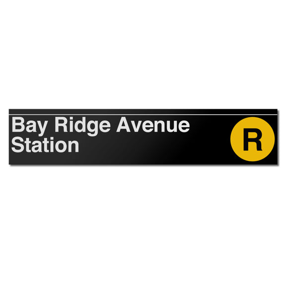 Bay Ridge Avenue Sign