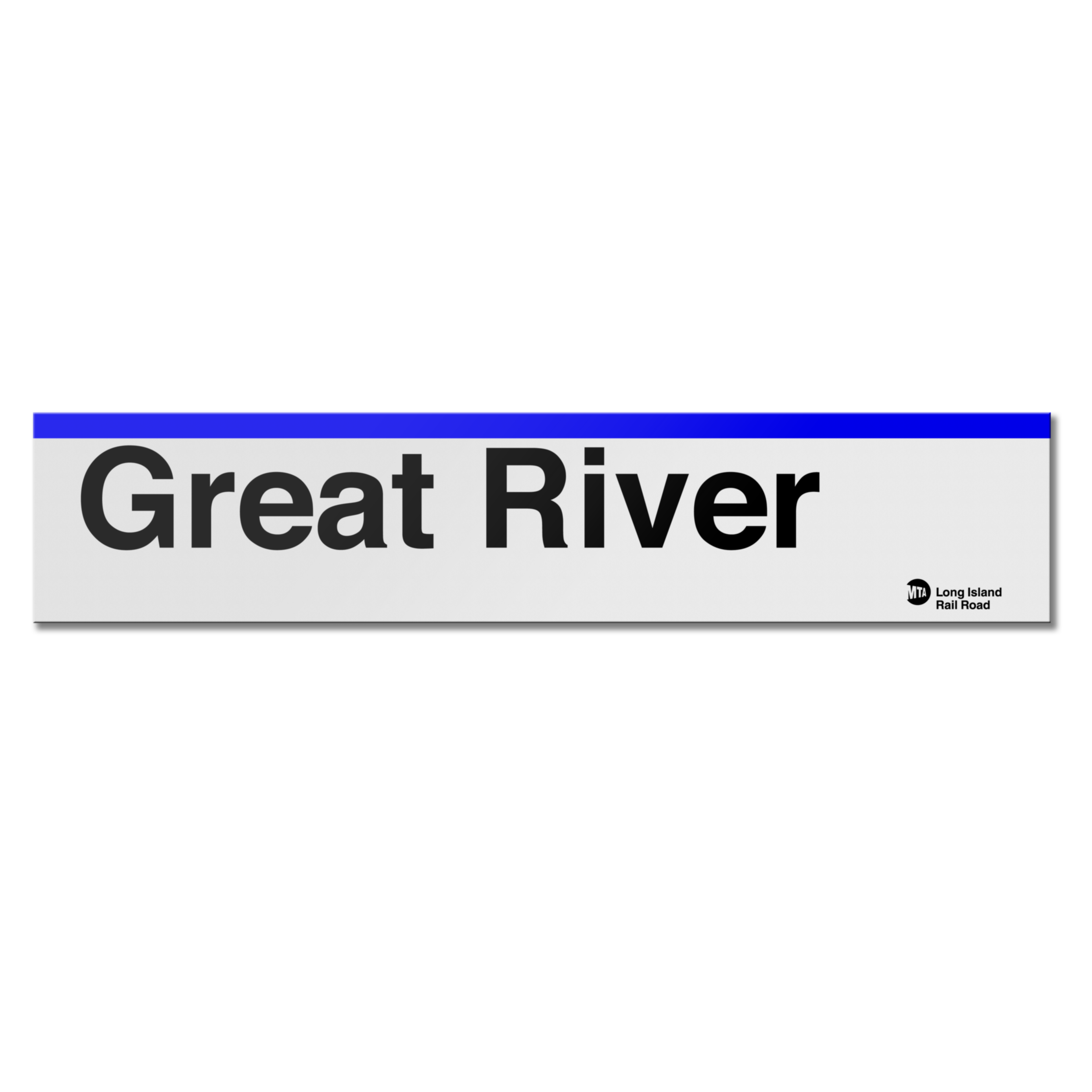 Great River Sign