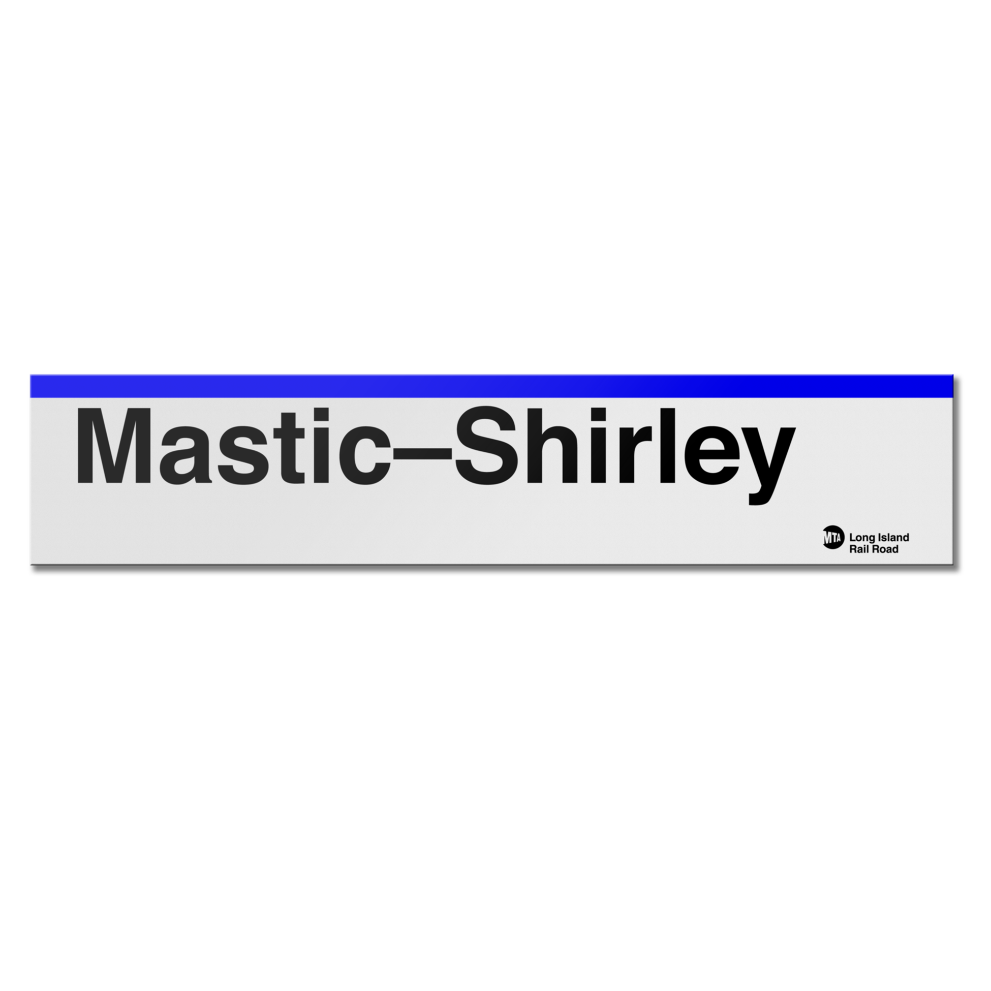 Mastic-Shirley Sign