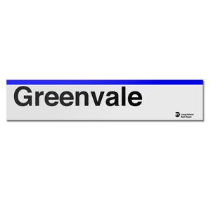 Greenvale  Sign