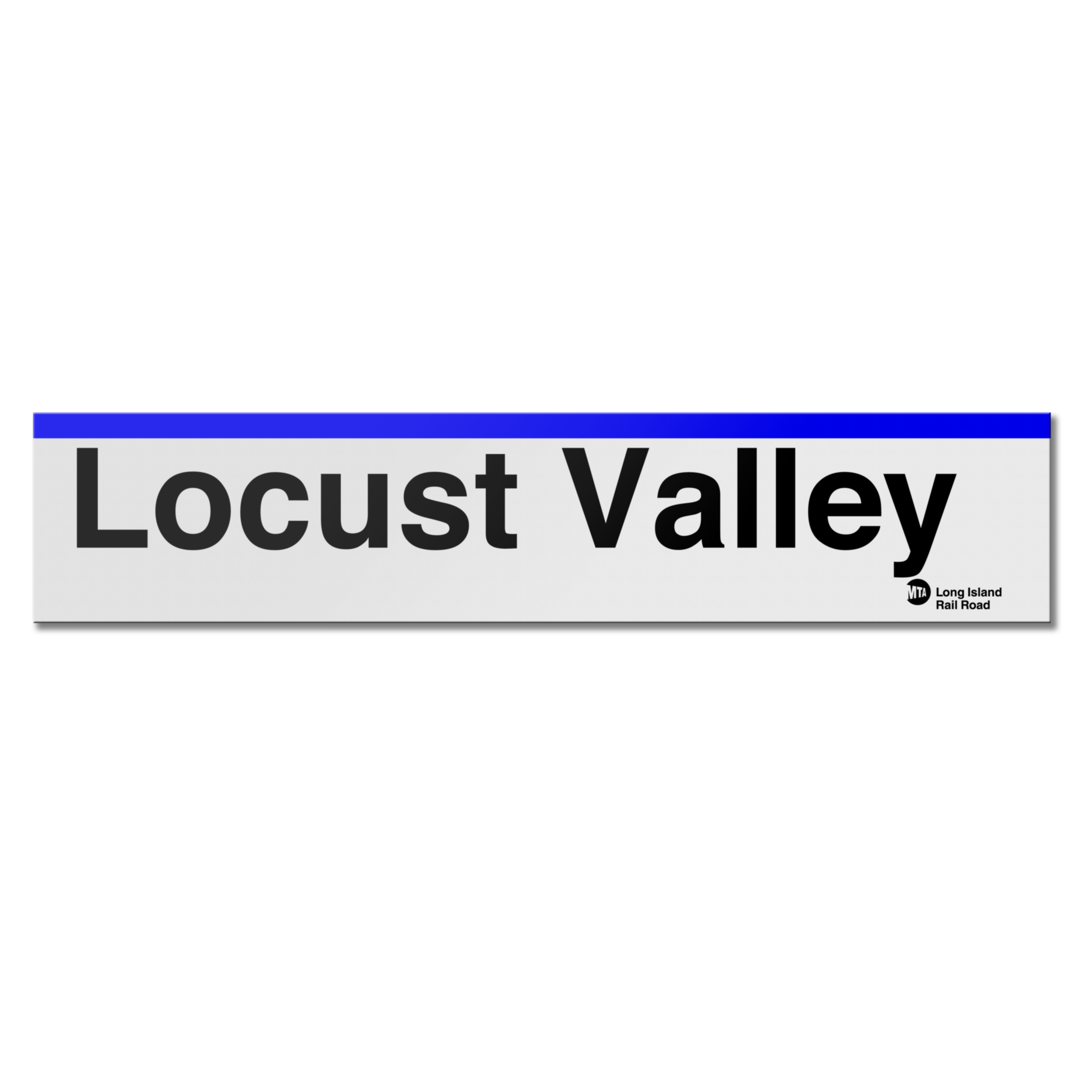 LIRR Locust Valley Sign – Transit Gifts