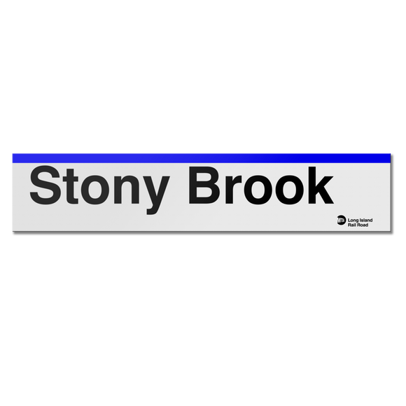 LIRR St. James Sign – Transit Gifts