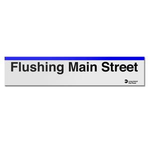 Flushing-Main Street Sign