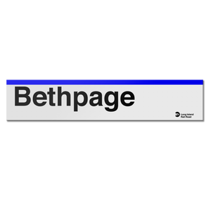 Bethpage Sign