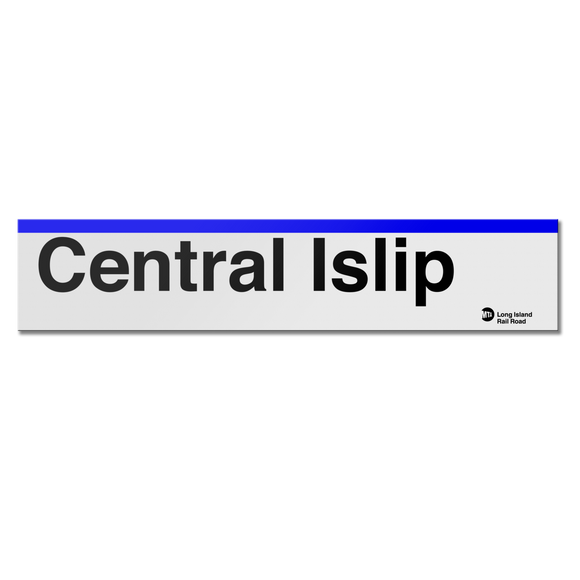 Central Islip Sign