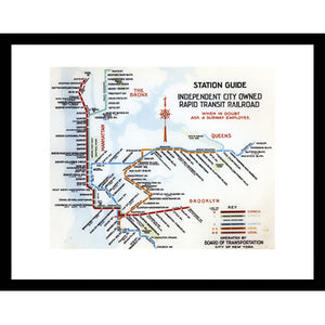 Rapid Transit Railroad, 1938 Print