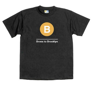 B (Bronx to Brooklyn) Youth T-Shirt