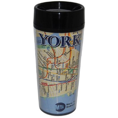 Subway Map Travel Mug