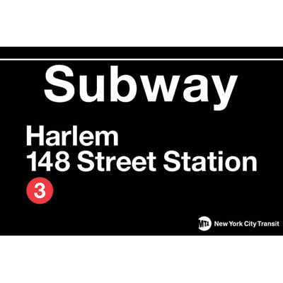 Harlem Subway Magnet