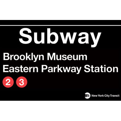 Brooklyn Museum Eastern Parkway Station Subway Magnet