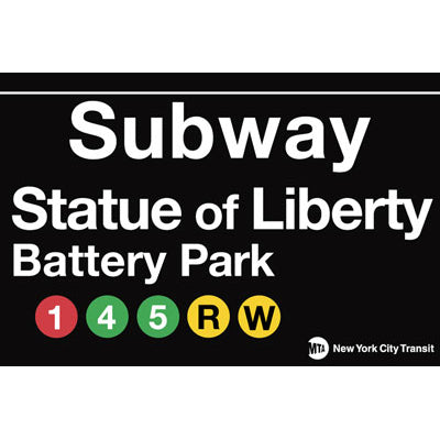 Battery Park / Statue of Liberty Magnet
