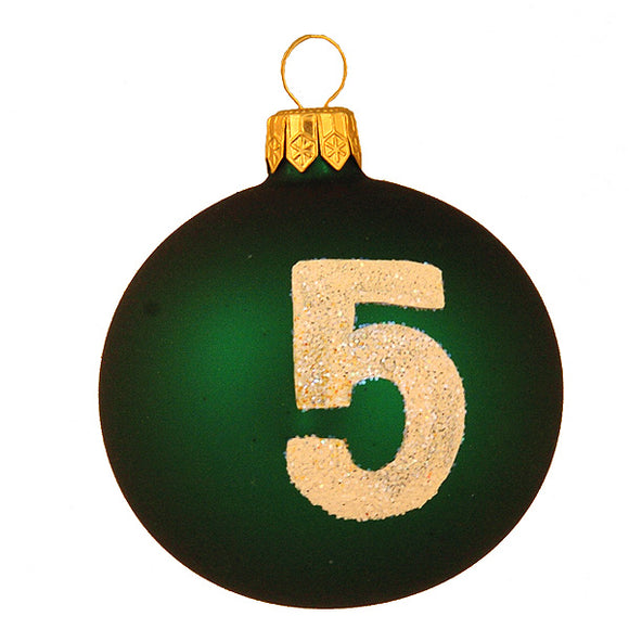 Subway Symbol #5 (Green) Ornament
