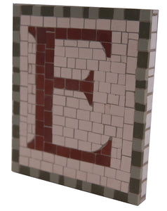 Letter or Number (8" x 10") Mosaic Tile