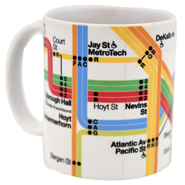 Vignelli Diagram 2011 (Brooklyn Detail) Mug