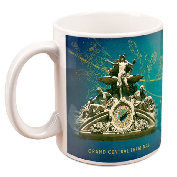 Grand Central Clocks and Ceiling Mug