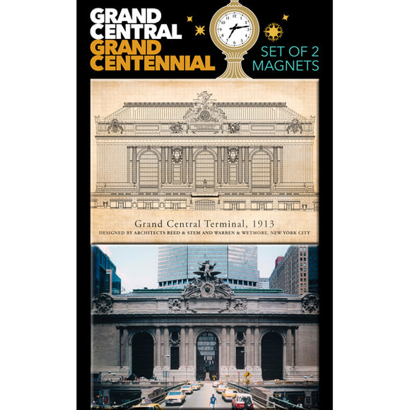 Grand Central Exterior Magnets (Set of 2)