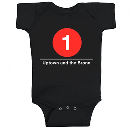 #1 (Uptown and the Bronx) Infant Bodysuit