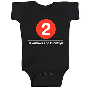 #2 (Downtown and Brooklyn) Infant Bodysuit