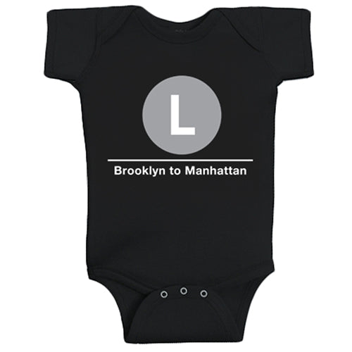 L (Brooklyn to Manhattan) Infant Bodysuit