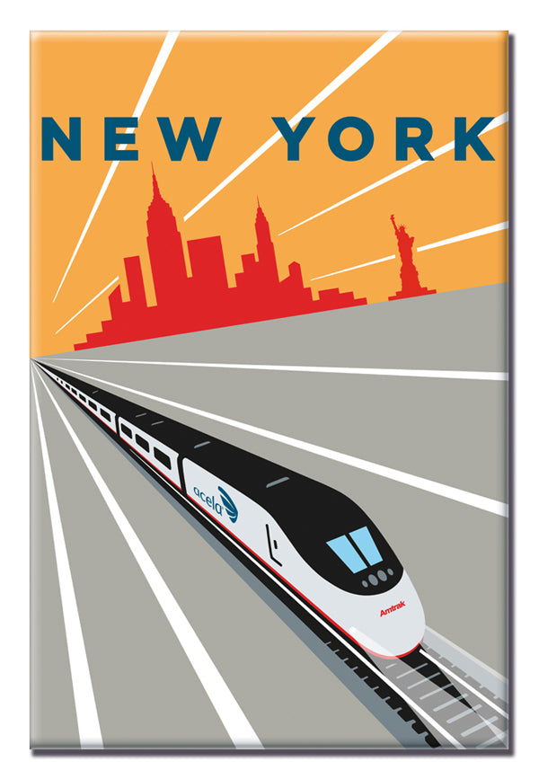 Acela (New York) Magnet